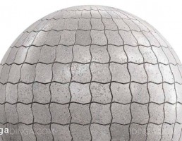 تکسچر سنگفرش پیاده رو