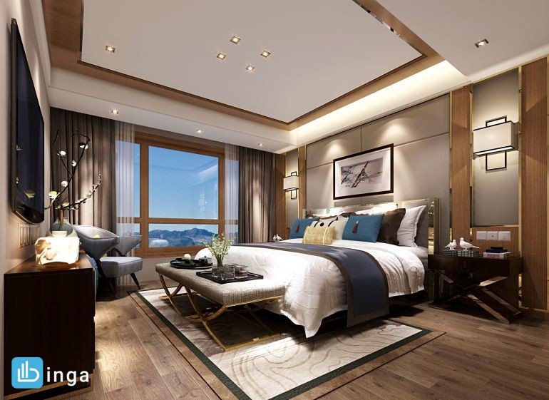اتاق خواب مدرن
