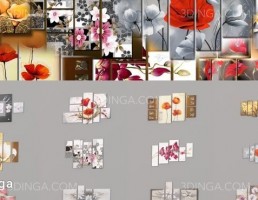 مجموعه تابلوهای دیواری