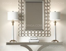 میز کنسول + آینه