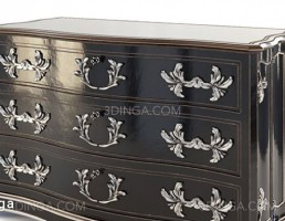 دراور چوبی کلاسیک