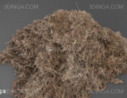 توده گیاه یونجه ی خشک