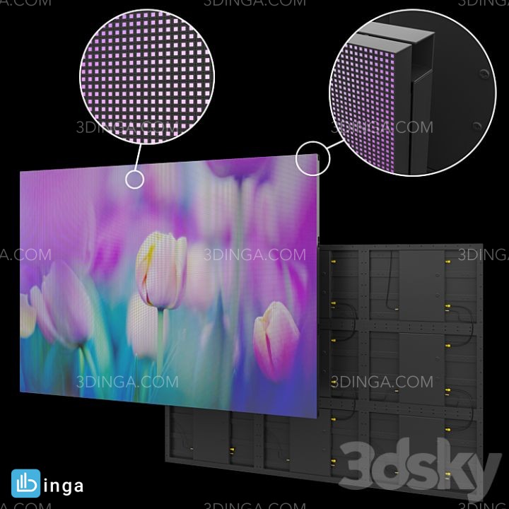 صفحه LED تلویزیون