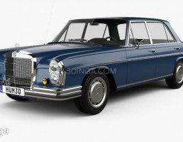 ماشین مرسدس بنز مدل 280 سال 1972
