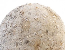 تکسچر قلوه سنگ شنی