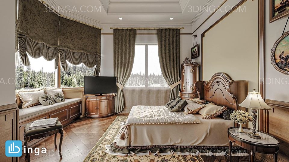 صحنه داخلی اتاق خواب