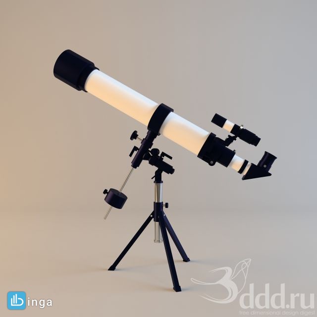 تلسکوپ + سه پایه