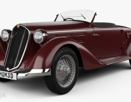 ماشین آلفا رومئو مدل 6C سال 1935