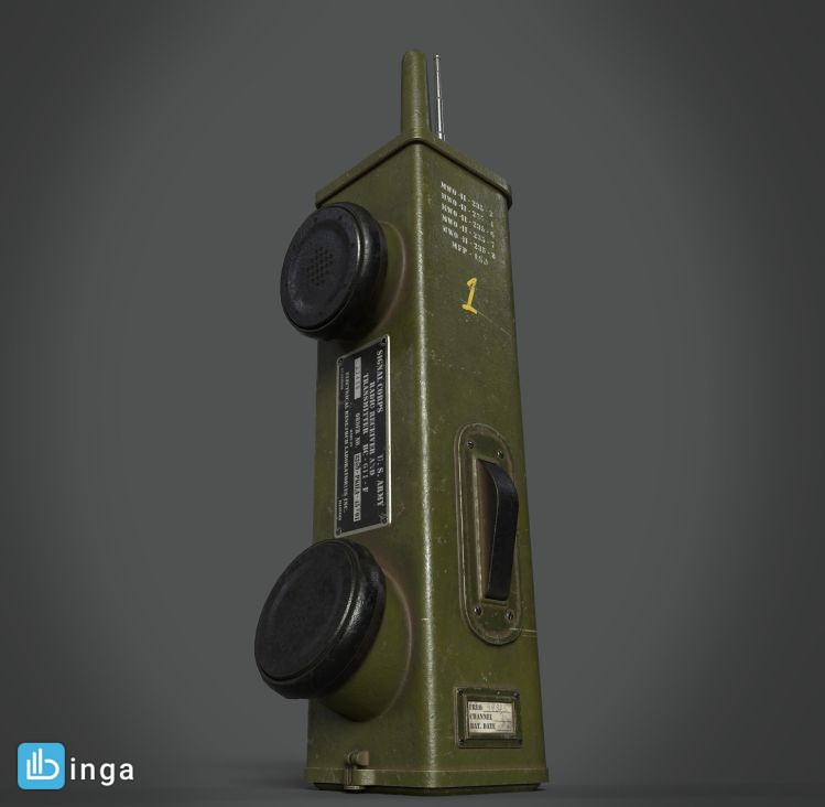 رادیو بی سیم WW2 BC 611