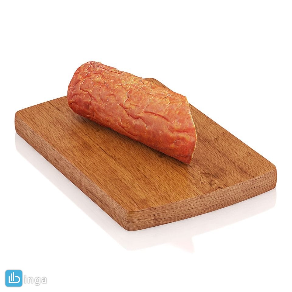 تخته برش + مواد غذایی