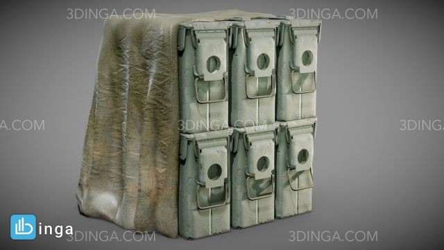 جعبه مهمات نظامی