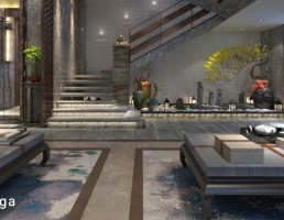 صحنه داخلی راه پله
