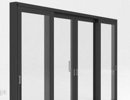 درب آلومنیومی کشویی