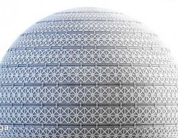 تکسچر کف فلزی خاکستری