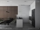 صحنه داخلی اتاق نشیمن برای اسکچاپ