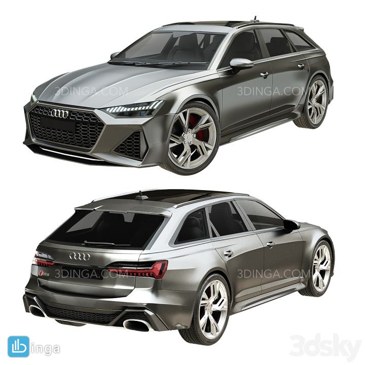 ماشین آئودی RS6 سال 2020