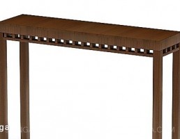 میز کنسول چوبی