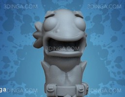 مجسمه کاراکتر کارتونی برای چاپ سه بعدی