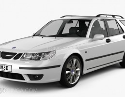 ماشین Saab مدل Aero wagon  سال 2005