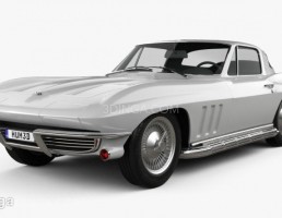 ماشین شورلت مدل Corvette Sting Ray سال 1965