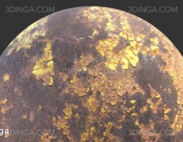 تکسچر رنگ تراش خورده