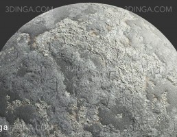 تکسچر خیابان شهری با آسفالت آسیب دیده