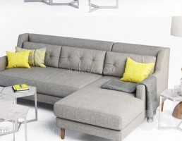 مبل راحتی + میز عسلی کلاسیک