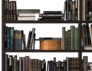 قفسه کتاب + کتاب