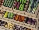 قفسه سبزیجات فروشگاه
