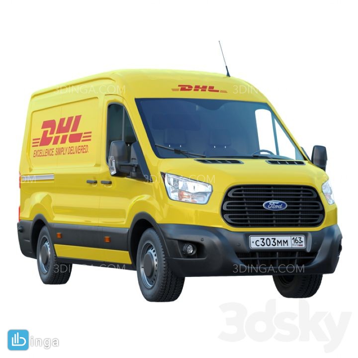 ماشین فورد ترانزیت DHL