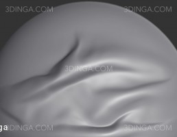 براش پشت  پارچه