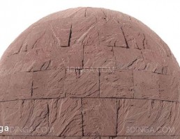 تکسچر سنگفرش آجری قرمز