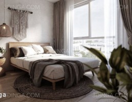 صحنه داخلی اتاق خواب برای اسکچاپ