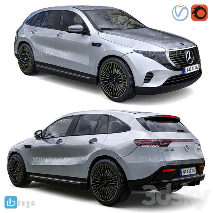 ماشین مرسدس بنز EQC 400
