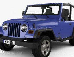 ماشین جیپ مدل Wrangler TJ  سال 1997