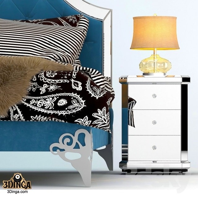 تختخواب کلاسیک Garda Decor