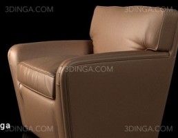 صندلی راحتی چرمی