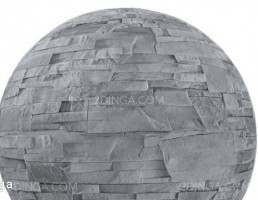 تکسچر دیوار سنگ خاکستری