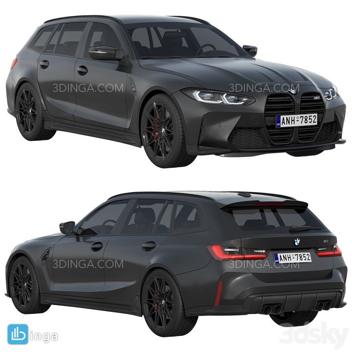 ماشین بی ام و M3 Competition Touring سال 2022