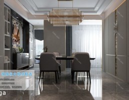 اتاق غذا خوری سبک مدرن