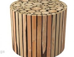 میز چوبی برای فضای باز