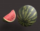 برشی از یک هندوانه
