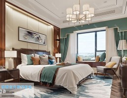 اتاق خواب سبک چینی