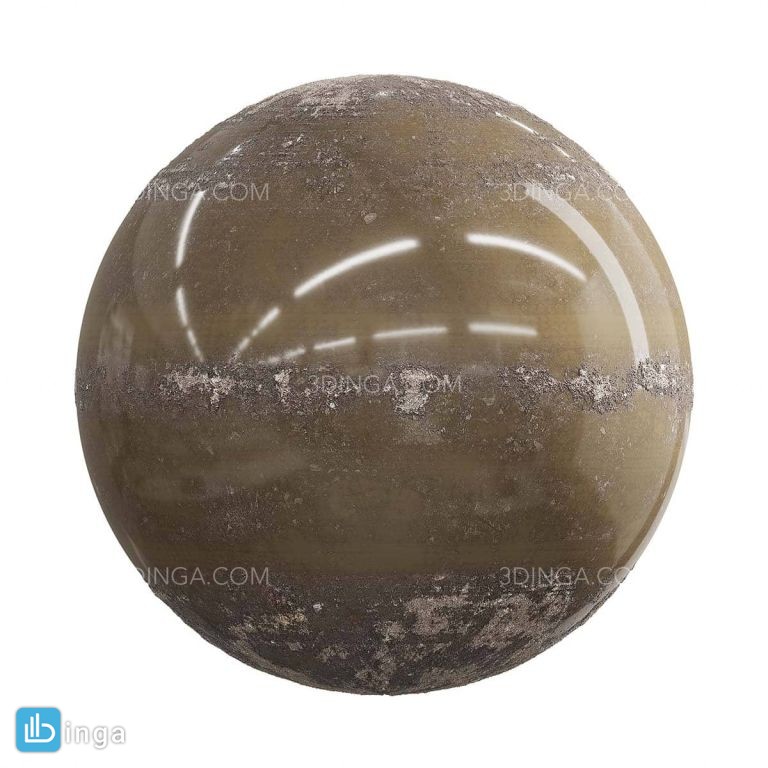 تکسچر جاده خاکی با گودال
