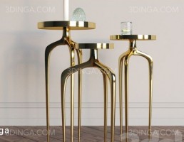 میز کنار مبلی کلاسیک