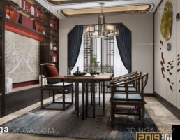 صحنه داخلی اتاق چای