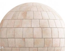 تکسچر سنگفرش پیاده رو نارنجی