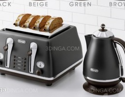 توستر + کتری