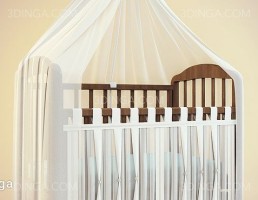 گهواره کودک سایبان دار