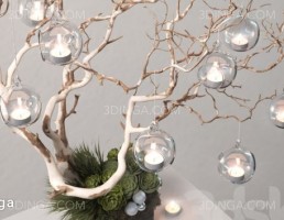 تزئین درخت کریسمس